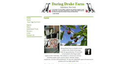Desktop Screenshot of daringdrake.com
